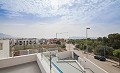Beautiful 3 Bedroom 2 Bathroom New build villa with pool in Polop de la Marina Completion July 2025 in Alicante Dream Homes API 1122
