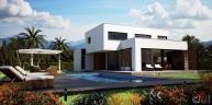 Moderne Neubauvilla mit Grundstück und Pool in Alicante Dream Homes API 1122