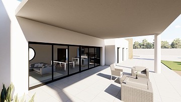 Stunning 3 bedroom 2 bathroom New Build Villa in Pinoso