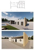 Stunning 3 bedroom 2 bathroom New Build Villa in Pinoso in Alicante Dream Homes API 1122