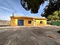 Private Campsite with a 4 Bed House in Pinoso. in Alicante Dream Homes API 1122