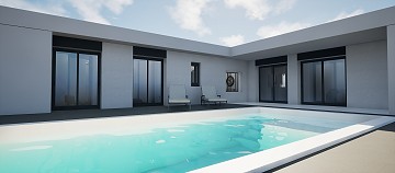 Preciosa villa de nueva construcción de 3 dormitorios y 3 baños en Aspe