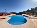 Prachtige villa met 5 slaapkamers en 4 badkamers in Encebras(Pinoso) met prachtig uitzicht! in Alicante Dream Homes API 1122