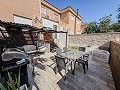 4 Bedroom semi-detached villa in Petrer with private pool in Alicante Dream Homes API 1122