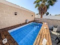 4 Bedroom semi-detached villa in Petrer with private pool in Alicante Dream Homes API 1122