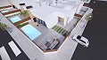 Villas contemporaines de 3 chambres avec piscine, grand solarium et parking in Alicante Dream Homes API 1122