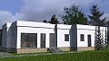 Neue Villa mit 3 Schlafzimmern zur Fertigstellung in Paradon in der Nähe von (Pinoso) in Alicante Dream Homes API 1122