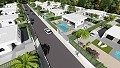 Modern Independent villas with private pool,3 bedrooms,2 bathrooms on 550 m2 plot in Alicante Dream Homes API 1122
