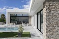 Modern Independent villas with private pool,3 bedrooms,2 bathrooms on 550 m2 plot in Alicante Dream Homes API 1122