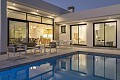 Modern Independent villas with private pool,3 bedrooms,2 bathrooms on 550 m2 plot in Alicante Dream Homes API 1122
