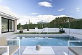 Modern Independent villas with private pool,3 bedrooms,2 bathrooms on 550 m2 plot in Alicante Dream Homes API 1122